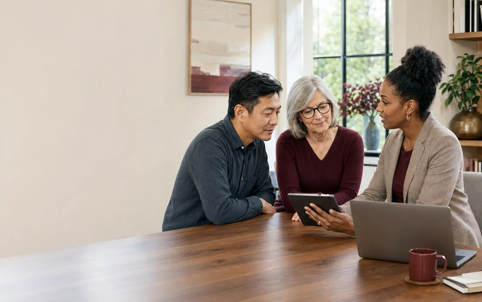 An ETSS technology consultant helping business and household clients understand their options